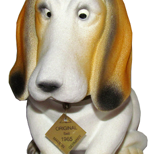 Basset Nickande hund