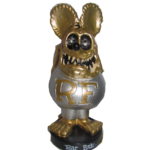 Rat Fink Gold n Silver Bobblehead