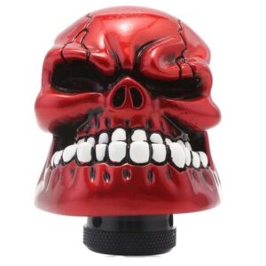 Greedy Skull Red Växelspaksknopp