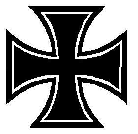 Iron Cross Hjälmdekal